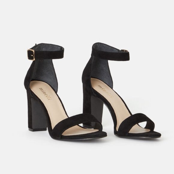 MINELLI BLACK SUEDE SANDAL - BEINTA - Picture 7 of 7
